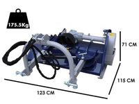 BullMach ERMES 105 SH klepelmaaier 105 cm, hydraulisch verschuifbaar, detail 1