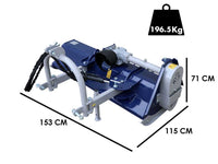 BullMach ERMES 135 S klepelmaaier 135 cm, handmatig verschuifbaar, detail 1