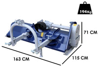 BullMach ERMES 145 S klepelmaaier 145 cm, handmatig verschuifbaar, detail 1