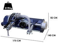 BullMach MAIA 155 SH klepelmaaier 155 cm, hydraulisch verschuifbaar, detail 1