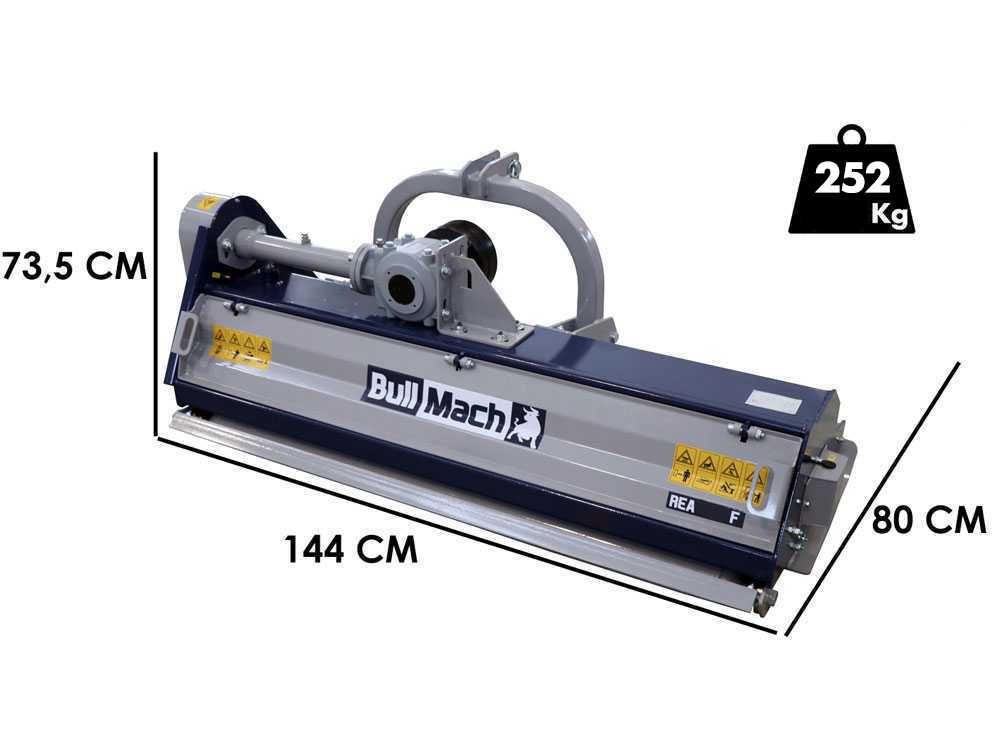 BullMach REA 125 F klepelmaaier 125 cm, detail 1