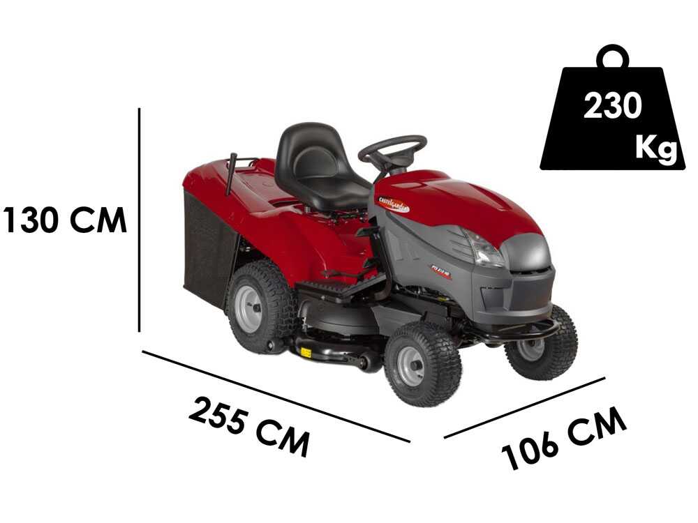 Castelgarden PTX 210 HD gazontractor met opvangbak 102 cm, hydrostaat, detail 1