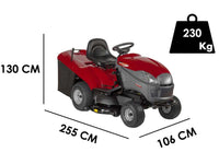 Castelgarden PTX 210 HD gazontractor met opvangbak 102 cm, hydrostaat, detail 1