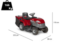Castelgarden XDC 150 HD gazontractor met opvangbak 84 cm, hydrostaat, detail 1