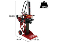 Ceccato Olindo BULL SPL16-TCH benzine houtklover, 16 ton, detail 1