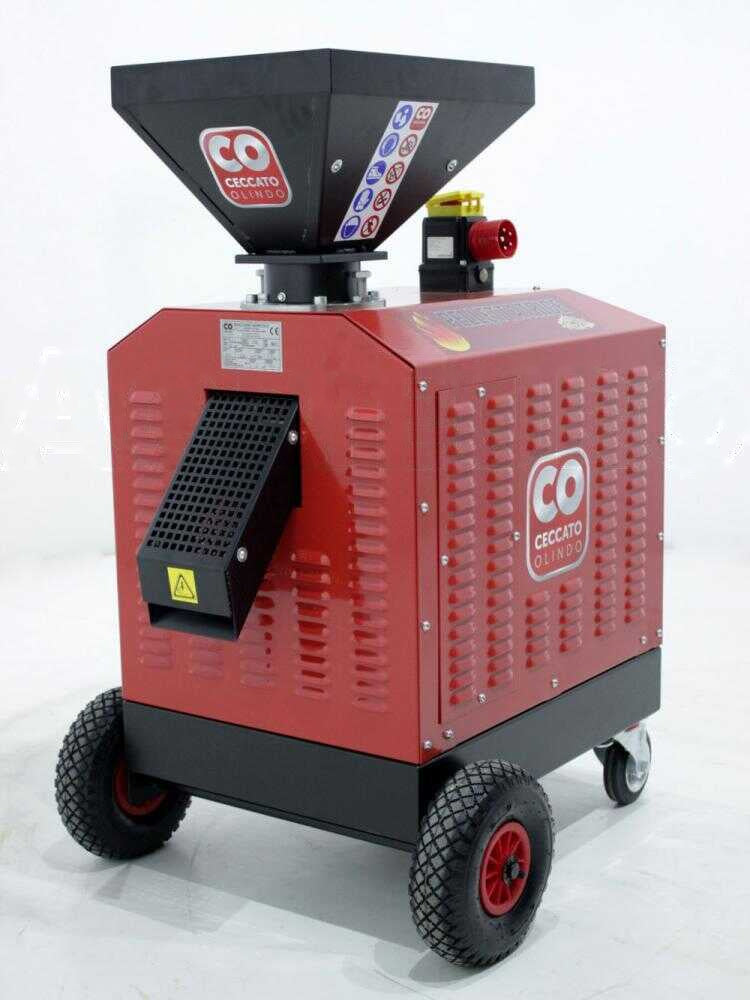 Ceccato Olindo elektrische pelletmachine, 400 V 5,5 pk, detail 1