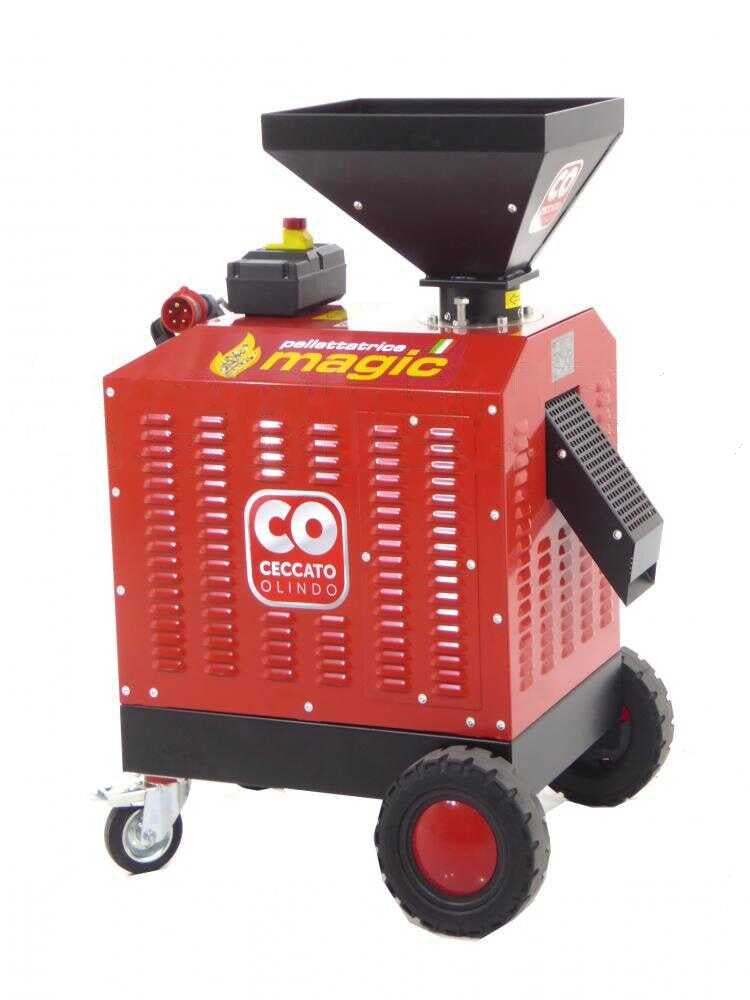 Ceccato Olindo elektrische pelletmachine, 400 V 7,5 pk, detail 1