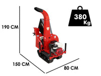 Ceccato Olindo Tritone BIG CINGO benzine hakselaar, takken tot 80 mm, detail 1