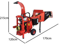 Ceccato Olindo Triton Mega Monster aftakas hakselaar, takken tot 150 mm, detail 1