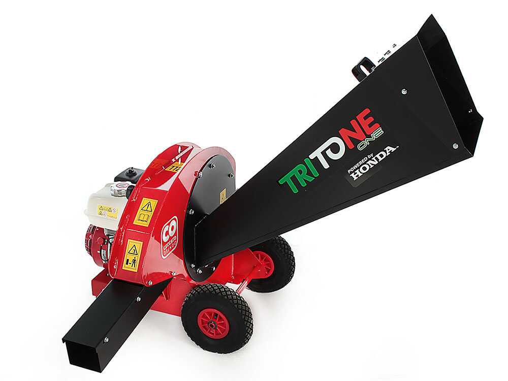 Ceccato Olindo Triton One benzine hakselaar, takken tot 60 mm, detail 1