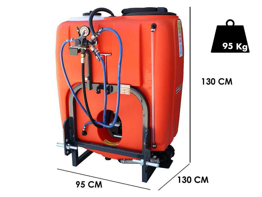 Dal Degan ILEO 300 L veldspuit, 300 liter, pomp APS 51, detail 1