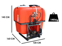 Dal Degan ILEO 600 L veldspuit, 600 liter, pomp APS 71, detail 1