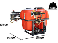 Dal Degan MANDA EXTRA 400 L onkruidspuit, 400 liter, spuitboom 10 m, pomp BP 60K, detail 1