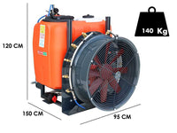 Dal Degan SOFIA 200L nevelspuit, 200 liter, pomp APS 51, detail 1