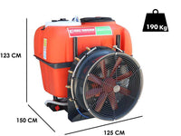 Dal Degan SOFIA EXTRA 400L nevelspuit, 400 liter, pomp YP 70, detail 1