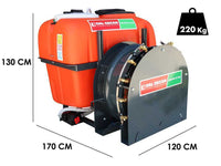 Dal Degan VOLKAN EXTRA 400L nevelspuit, 400 liter, pomp APS 71, detail 1