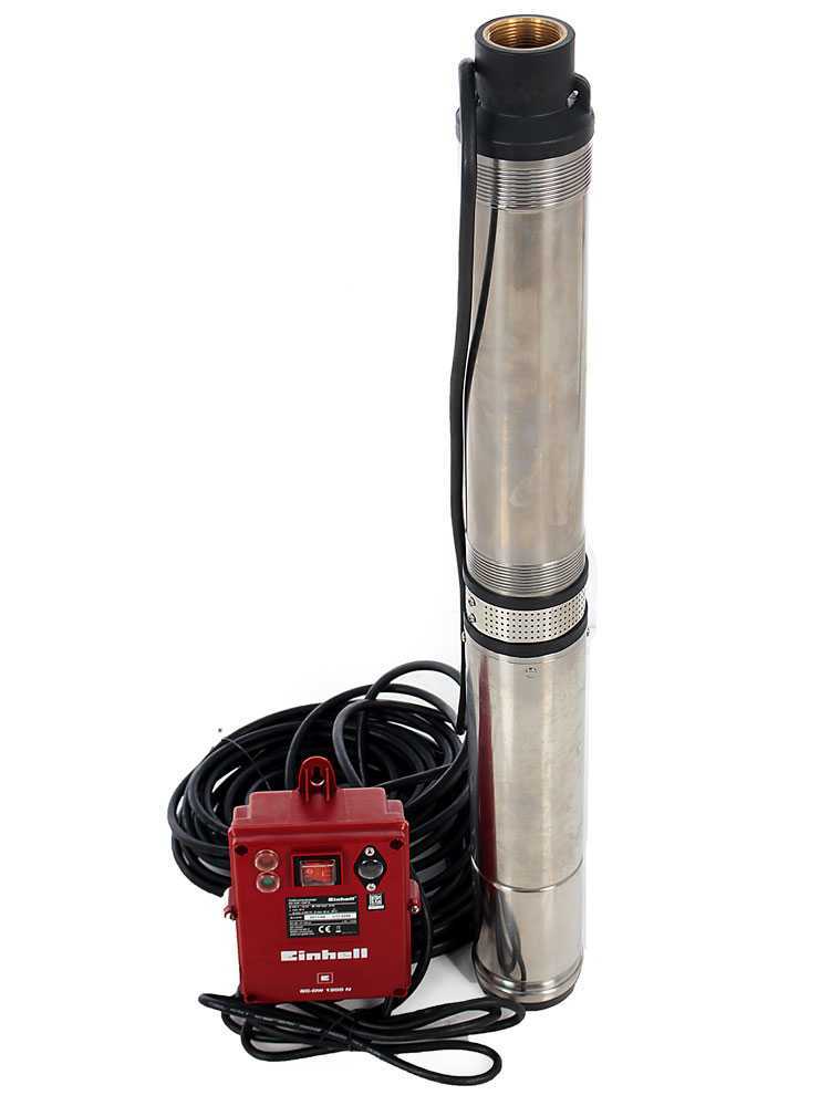 Einhell GC-DW 1300 N bronpomp, detail 1