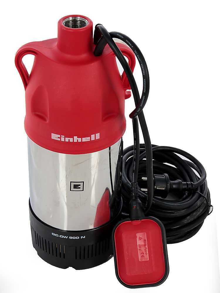 Einhell GC-DW 900 N bronpomp, detail 1