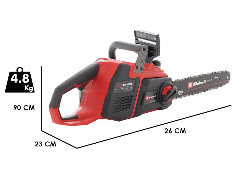 Einhell GP-LC 36/40 LI BL accu kettingzaag, zwaard 40 cm, 18 V 4 Ah, detail 1
