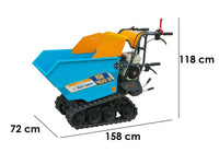 Rupsdumper laadvermogen 400 kg EuroMech EM400H-Dump, detail 1