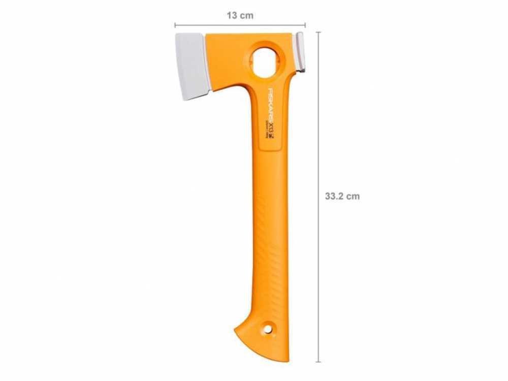 Fiskars X13 bijl, 33 cm, detail 1