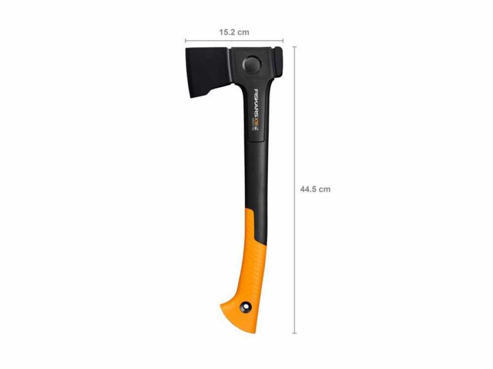 Fiskars X18 bijl, 44,5 cm, blad S, detail 1
