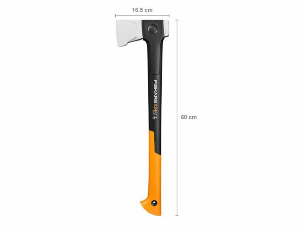 Fiskars X24 kloofbijl, 60 cm, blad M, detail 1