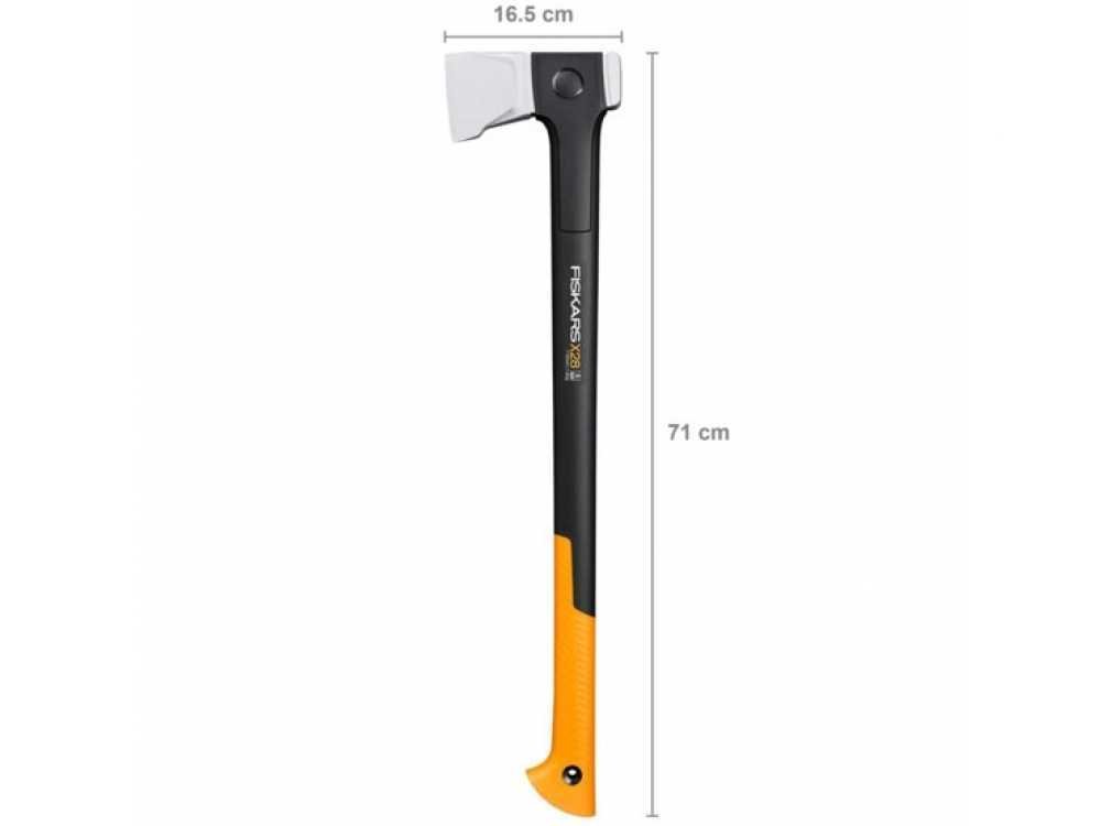 Fiskars X28 kloofbijl, 71 cm, blad M, detail 1