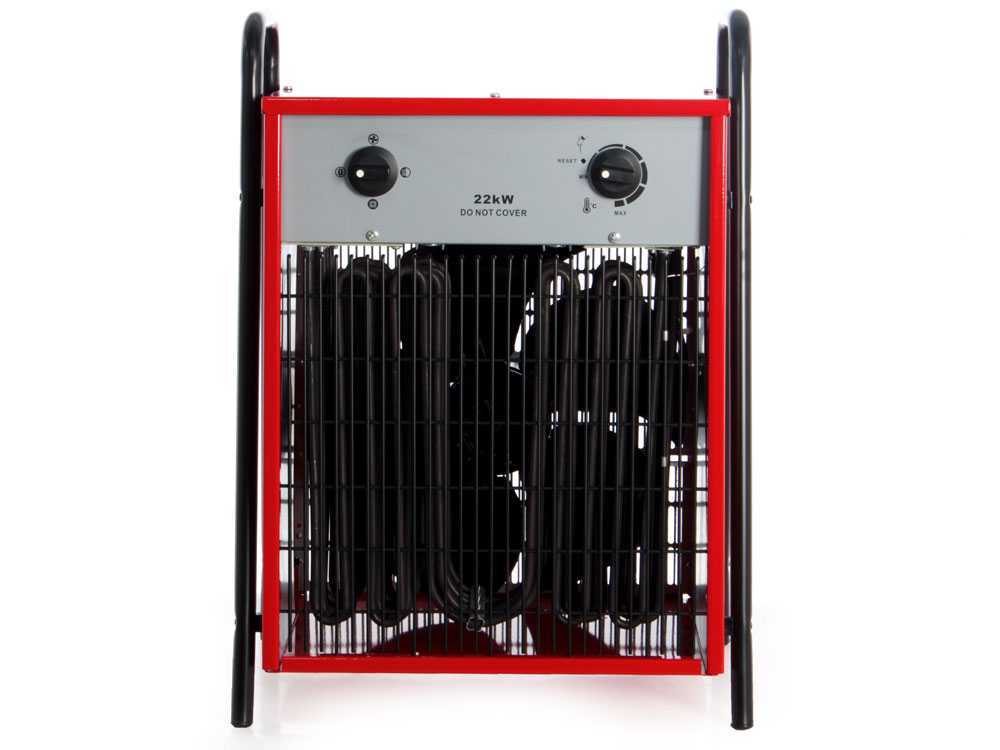 GeoTech EH 2200 T elektrische heteluchtkanon 22 kW, 400 V, detail 1