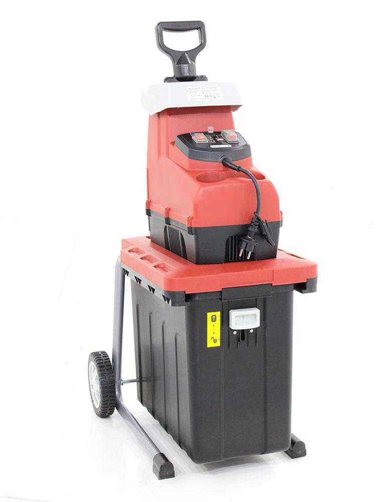 GeoTech ESB 2801 elektrische hakselaar, takken tot 44 mm, detail 1