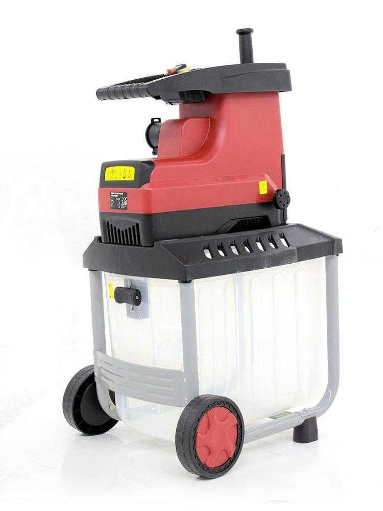 GeoTech ESB 2803 elektrische hakselaar, takken tot 45 mm, detail 1