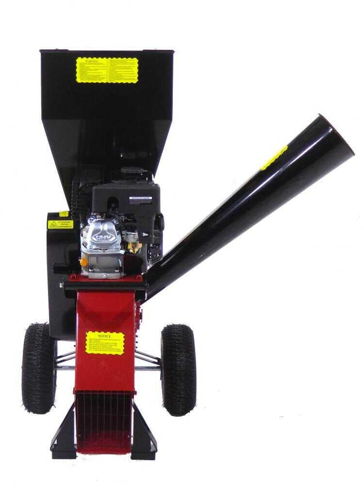 GeoTech GS70 benzine hakselaar, takken tot 76 mm, detail 1