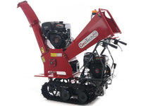 GeoTech Pro BMS155 LE benzine hakselaar, takken tot 90 mm, uitschuifbare bak, detail 1