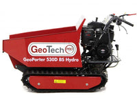 Rupsdumper laadvermogen 500 kg GeoTech Pro GeoPorter 530D BS Hydro, hydraulisch kiepen, detail 1