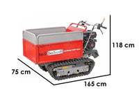 Rupsdumper laadvermogen 600 kg GeoTech Pro GeoPorter 630E Hydro, detail 1