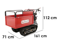 Rupsdumper laadvermogen 500 kg GeoTech Pro GeoPorter H-540E Hydro, detail 1