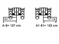 GeoTech Pro HFM 205-H klepelmaaier 208 cm, hydraulisch verschuifbaar, detail 1