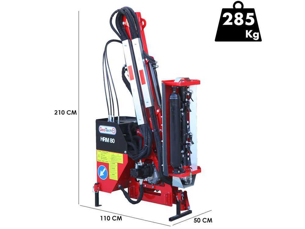 GeoTech Pro HRM 80 bosmaaierarm voor de trekker, detail 1