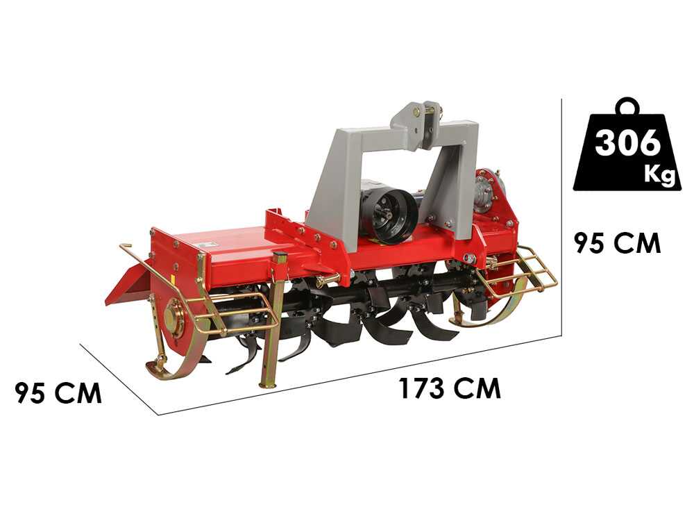GeoTech Pro HRT-150 grondfrees 150 cm, detail 1