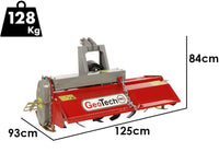 GeoTech Pro LRT 105 grondfrees 100 cm, handmatig verschuifbaar, detail 1