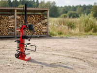 GeoTech Pro LSP14-100VE-3 elektrische houtklover, 14 ton, verticaal, detail 1