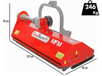 GeoTech Pro MFM-125 klepelmaaier 122 cm, detail 1