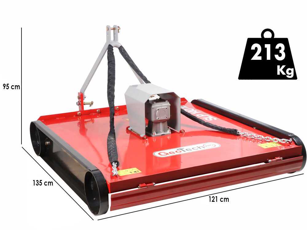 GeoTech Pro SLP 110 weidebloter 110 cm, detail 1