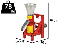 GeoTech Pro TWPM150 aftakas pelletmachine, detail 1