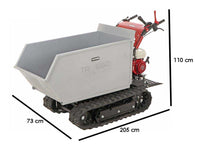 Rupsdumper laadvermogen 600 kg Ginko - MGM TR 660, motor Honda GX 200, detail 1