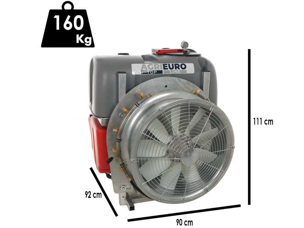 AgriEuro TOP-LINE Gray 200/60 nevelspuit, 200 liter, pomp AR503, detail 1