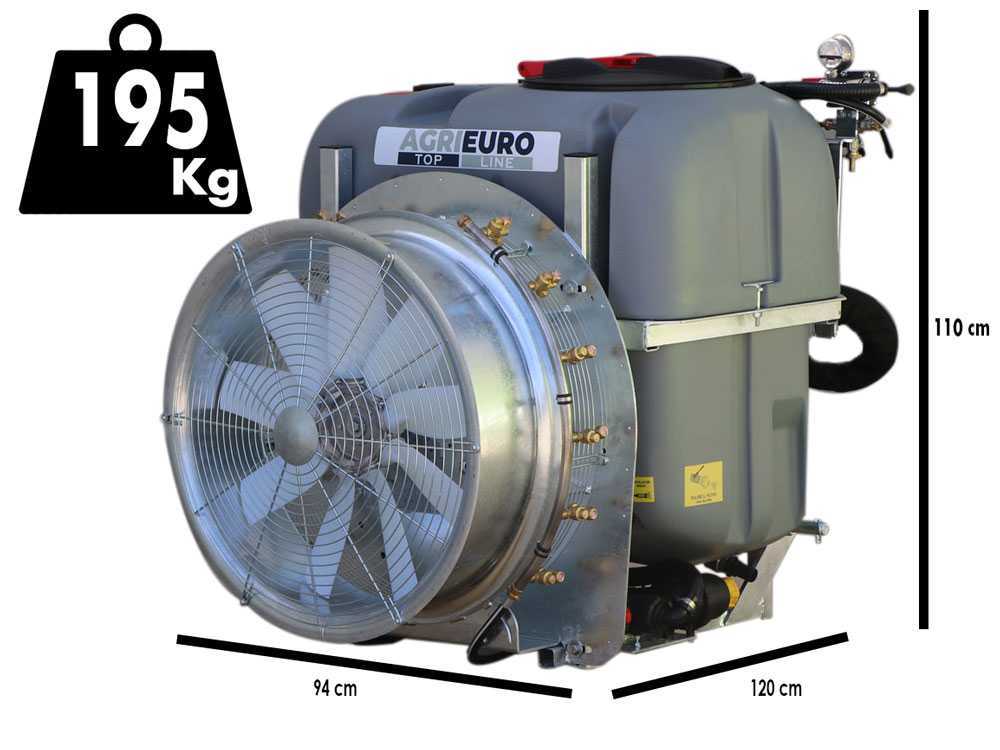 AgriEuro TOP-LINE Gray 300/70 nevelspuit, 300 liter, pomp AR713, detail 1
