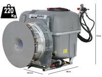 AgriEuro TOP-LINE Gray Reverse 600/70 nevelspuit, 600 liter, pomp AR713, detail 1