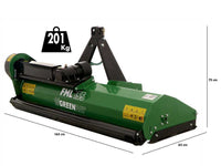 GreenBay FML 155 klepelmaaier 153 cm, detail 1