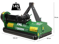 GreenBay FML 95 klepelmaaier 93 cm, detail 1